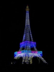 torre, luci, parigi, colori, luminarie, eiffel, archi, notte, ferro, blu, notturno, rosa, punta, illuminazione, francia